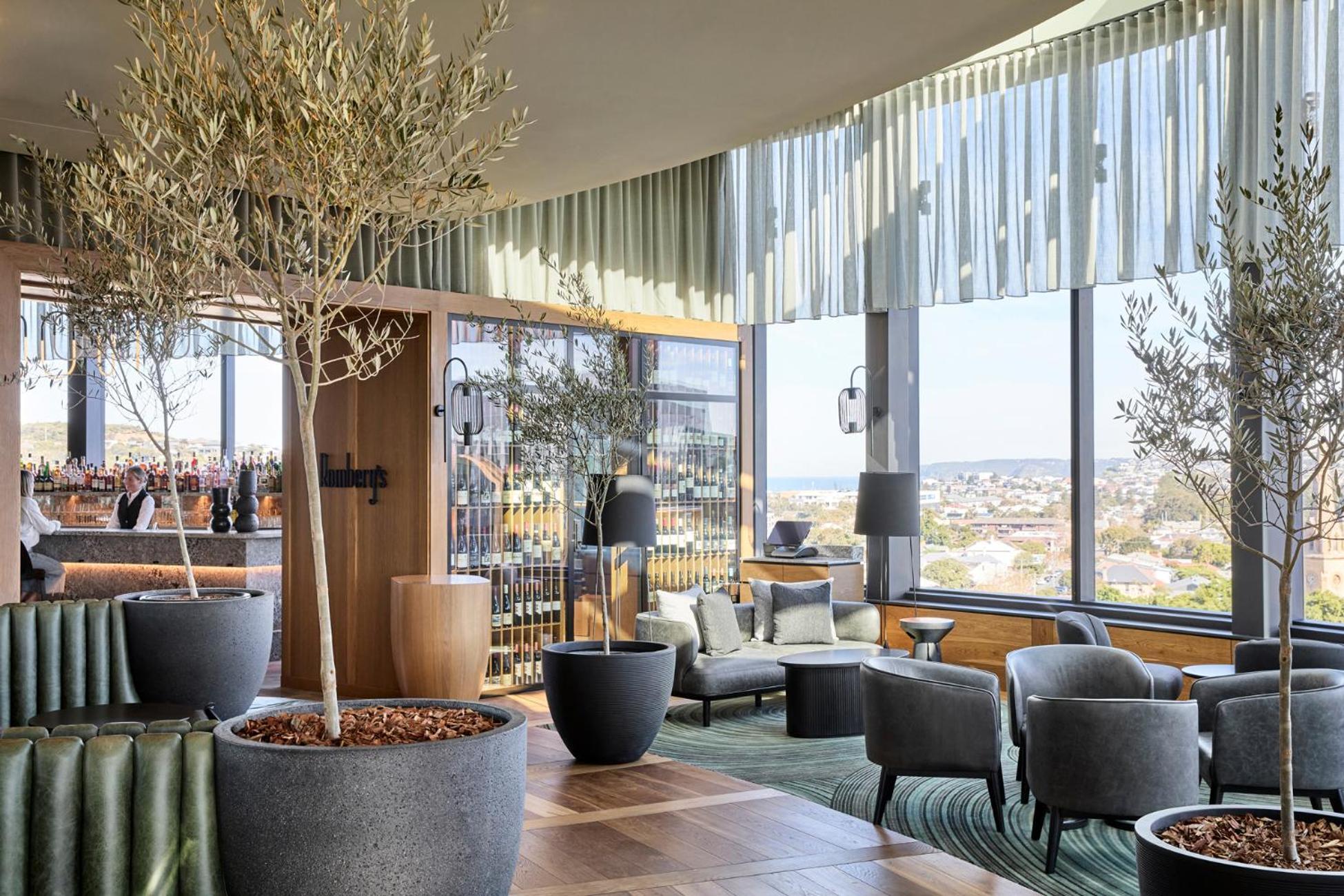 Crystalbrook Kingsley Hotel Newcastle Luaran gambar The lounge at the airport